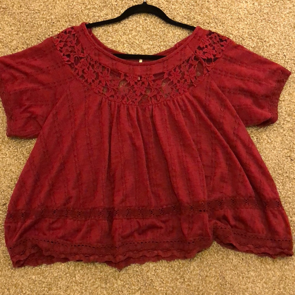 Free People Babydoll Top